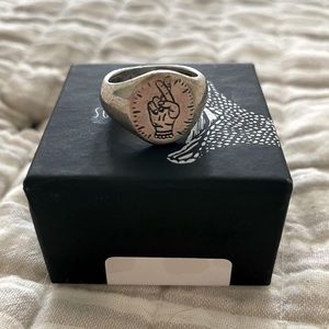 Sue the Boy silver 925  good luck ring artist made from Australia